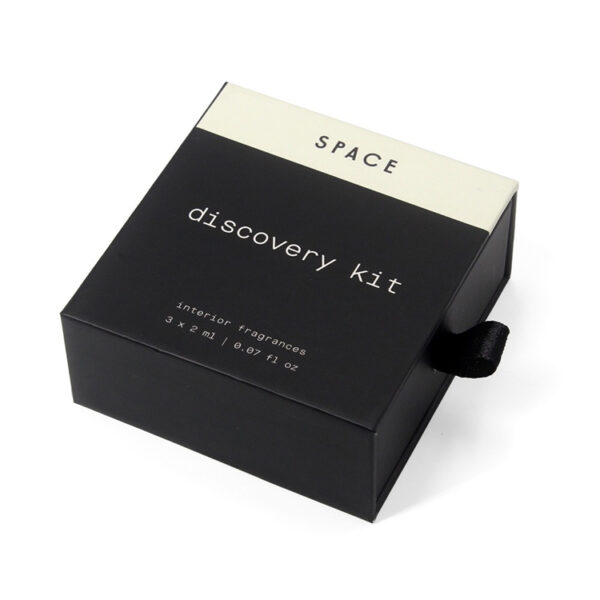 Rigid Drawer Home Fragrance Discovery Set Box with Ribbon