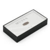 Rigid Fashion Accessory Box with Clear Plastic Display Lid