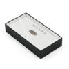 Rigid Fashion Accessory Box with Clear Plastic Display Lid