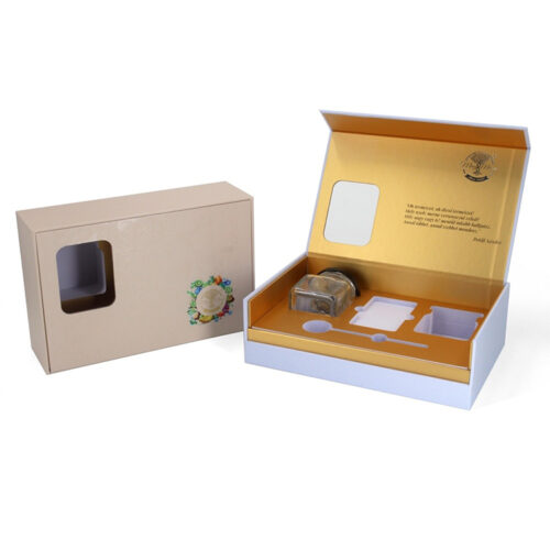 Rigid Fruit Crystal Presentation Box with Window Insert