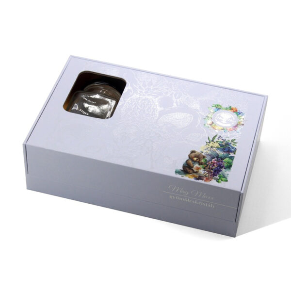 Rigid Fruit Crystal Presentation Box with Window Insert