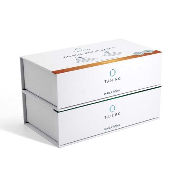 Rigid Hinged Supplement Gift Box with Custom Printed Insert Rigid Hinged Supplement Gift Box with Custom Printed Insert