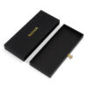Rigid Jewelry Drawer Box with Gold Foil and Crystal Knob