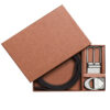 Rigid Lid-and-Base Belt Gift Box with Compartment Insert