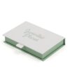 Rigid Magnetic Baby Gift Box with Printed Insert and Ribbon