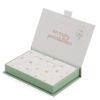Rigid Magnetic Baby Gift Box with Printed Insert and Ribbon