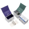 Rigid Magnetic Supplement Packaging Box with Divider Insert Rigid Magnetic Supplement Packaging Box with Divider Insert