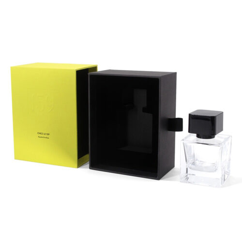 Rigid Perfume Drawer Box with Black Foam Insert and Sleeve Rigid Perfume Drawer Box with Black Foam Insert and Sleeve