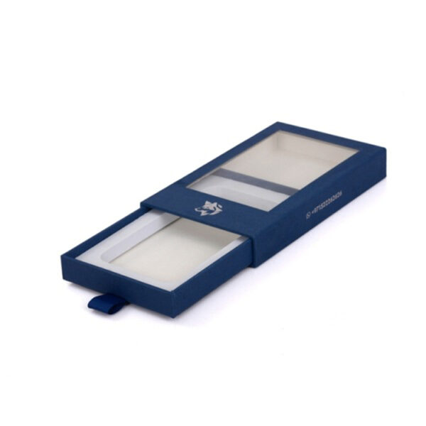 Rigid Watch Presentation Box with Drawer and Custom Insert