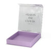 Silver Metallic Magnetic Silk Pillowcase Presentation Box