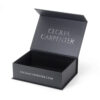 Textured Black Magnetic Rigid Retail Presentation Gift Box Textured Black Magnetic Rigid Retail Presentation Gift Box