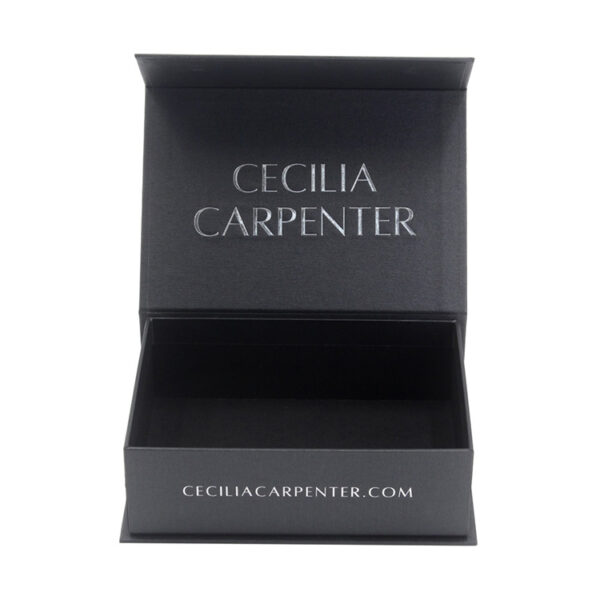 Textured Black Magnetic Rigid Retail Presentation Gift Box Textured Black Magnetic Rigid Retail Presentation Gift Box