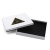 Two-Piece Rigid Apparel Presentation Box with Foil Logo