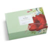 Botanical Rigid Hinged-Lid Tea Gift Box with Fitted Insert Botanical Rigid Hinged-Lid Tea Gift Box with Fitted Insert
