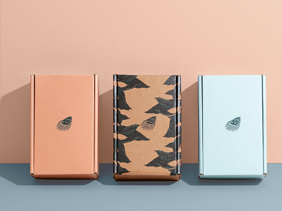 Grafikdesign für Kaffeeverpackungen
