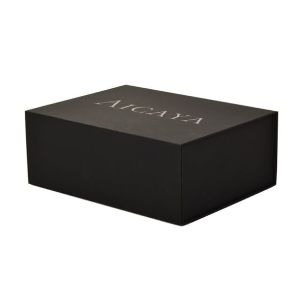 Collapsible Swimwear Gift Box with Copper Metallic Interior