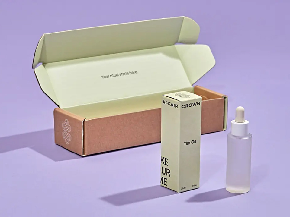 Grafikdesign für Kosmetikverpackungen