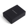Custom Black Printed Mailer Box for Fashion Accessories