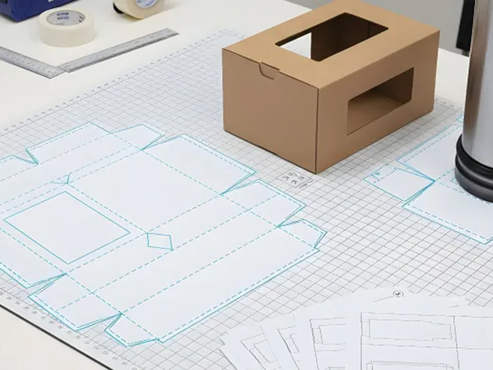 Dieline und Panel-Layout