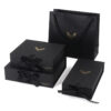 Foil Logo Ribbon Closure Phone Accessory Rigid Gift Box