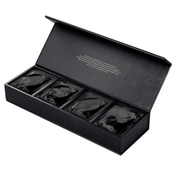 Foil Printed Rigid Tea Gift Box with Compartment Insert Foil Printed Rigid Tea Gift Box with Compartment Insert