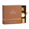 Foil Stamped Rigid Drawer Fudge Gift Box with Tray Insert Foil Stamped Rigid Drawer Fudge Gift Box with Tray Insert