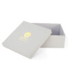 Foil Stamped Two-Piece Rigid Gift Box with Subtle Pattern