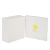 Foil Stamped Two-Piece Rigid Gift Box with Subtle Pattern