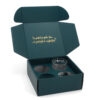 Gold Foil Corrugated Glassware Set Gift Box with Insert Gold Foil Corrugated Glassware Set Gift Box with Insert