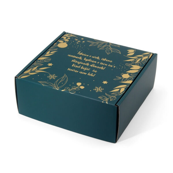 Gold Foil Corrugated Glassware Set Gift Box with Insert Gold Foil Corrugated Glassware Set Gift Box with Insert