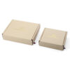 Gold Foil Jewelry Shipping Mailer Box with Paperboard Insert Gold Foil Jewelry Shipping Mailer Box with Paperboard Insert