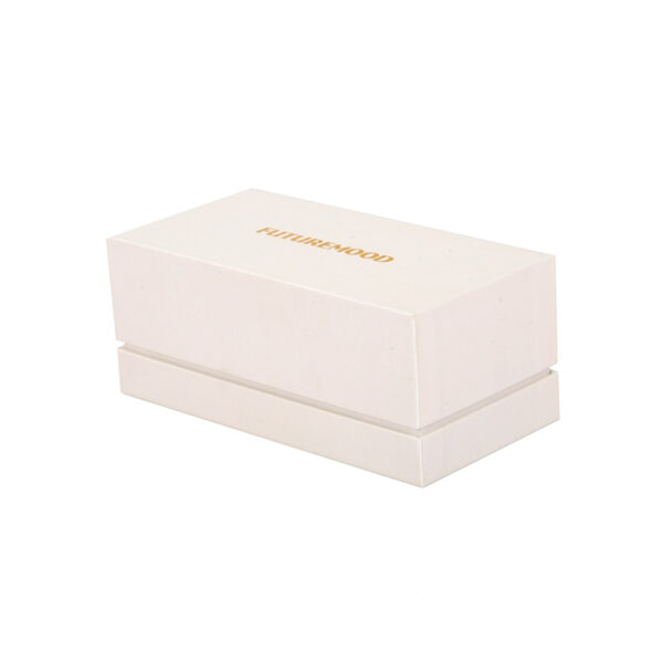 Gold Foil Rigid Sunglasses Packaging Box with Lift-Off Lid
