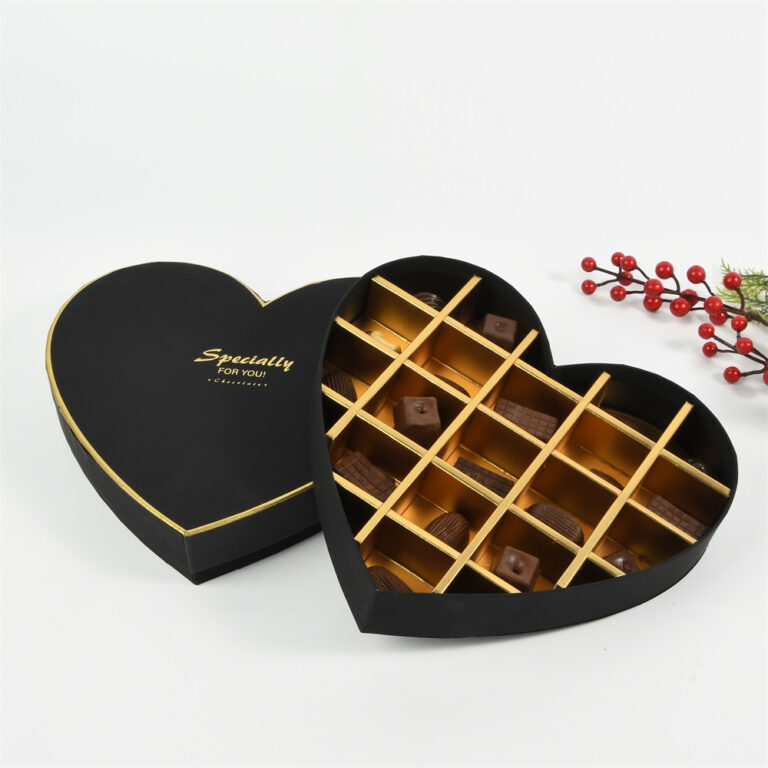 Cajas con forma de corazón