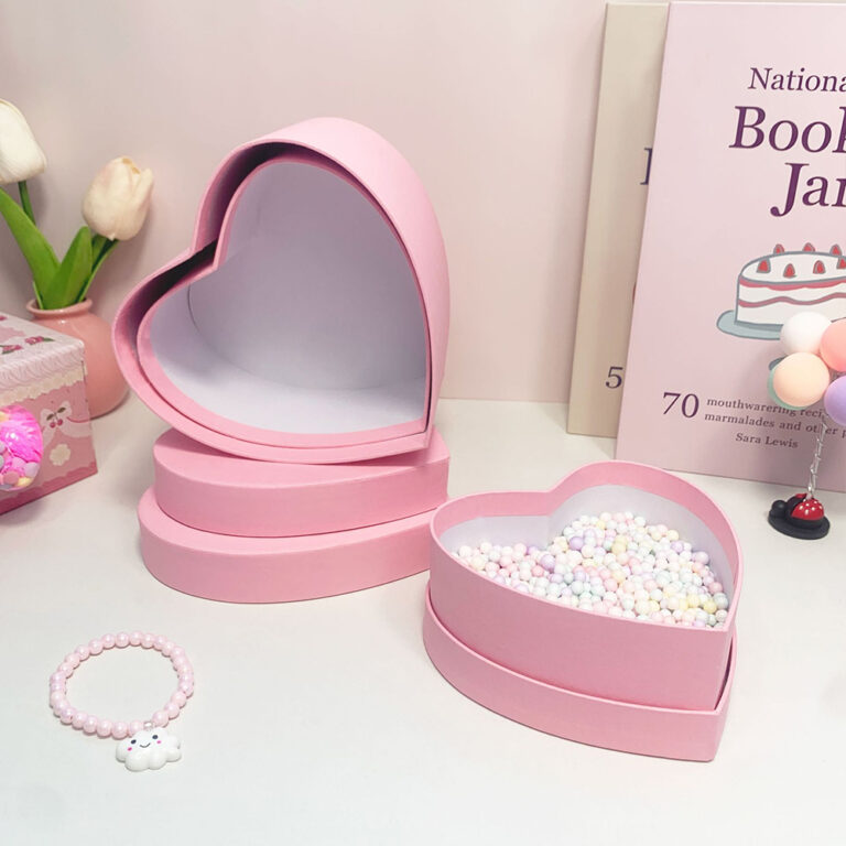 Cajas con forma de corazón