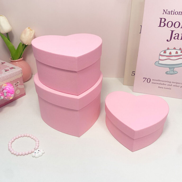 Cajas con forma de corazón