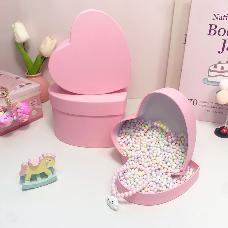 Cajas con forma de corazón