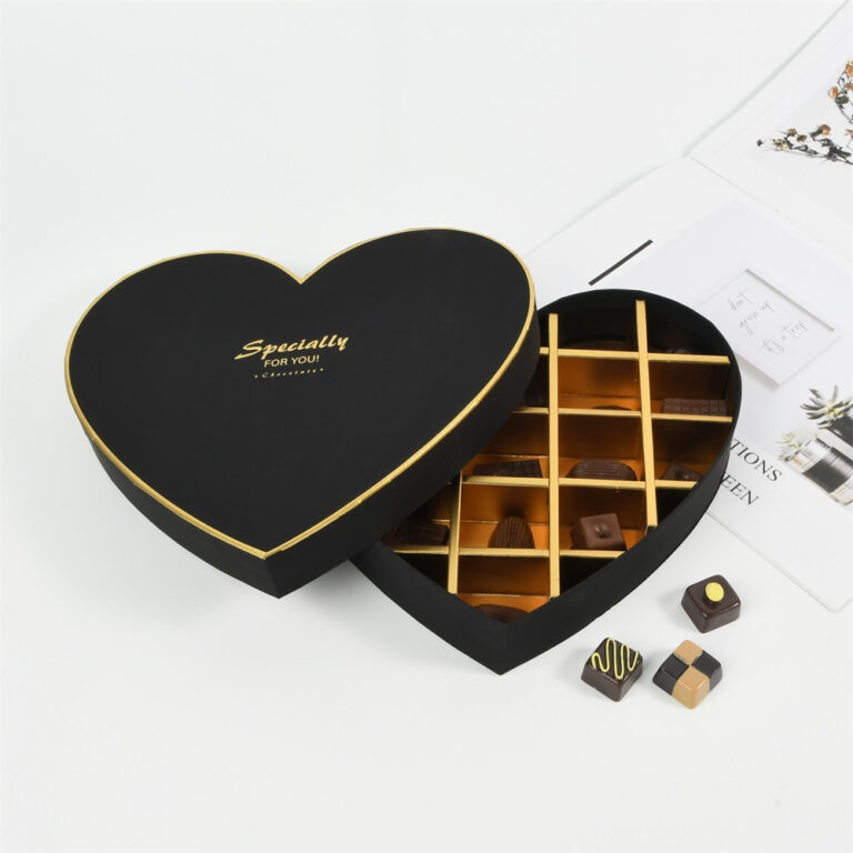 Cajas con forma de corazón