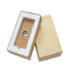 Kraft Lift-Off Smartphone Rigid Box with Die-Cut Insert Kraft Lift-Off Smartphone Rigid Box with Die-Cut Insert