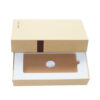 Kraft Lift-Off Smartphone Rigid Box with Die-Cut Insert Kraft Lift-Off Smartphone Rigid Box with Die-Cut Insert