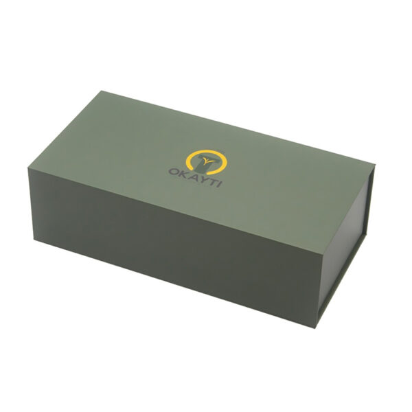 Magnetic Closure Tea Gift Box with Custom Canister Insert Magnetic Closure Tea Gift Box with Custom Canister Insert