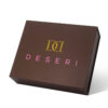 Magnetic Handbag Gift Box with Foil Logo and Pink Lining Magnetic Handbag Gift Box with Foil Logo and Pink Lining