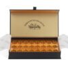 Magnetic Rigid Chocolate Date Gift Box with Gold Insert Magnetic Rigid Chocolate Date Gift Box with Gold Insert