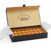 Magnetic Rigid Chocolate Date Gift Box with Gold Insert Magnetic Rigid Chocolate Date Gift Box with Gold Insert