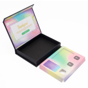 Magnetic Rigid Electronics Gift Box with Printed Insert