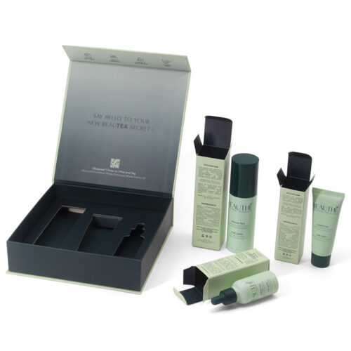Magnetic Skincare Gift Box with Precision Product Insert Magnetic Skincare Gift Box with Precision Product Insert