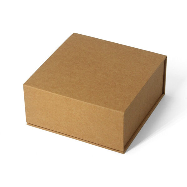 Natural Kraft Hinged-Lid Rigid Retail Gift Packaging Box Natural Kraft Hinged-Lid Rigid Retail Gift Packaging Box