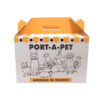 Printed Cardboard Pet Carrier Box with Ventilation Holes