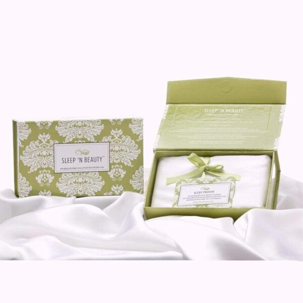 Printed Clamshell Gift Box for Silk Pillowcase Packaging Printed Clamshell Gift Box for Silk Pillowcase Packaging