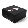 Printed Corrugated Hat Box with Handle and Paper Insert