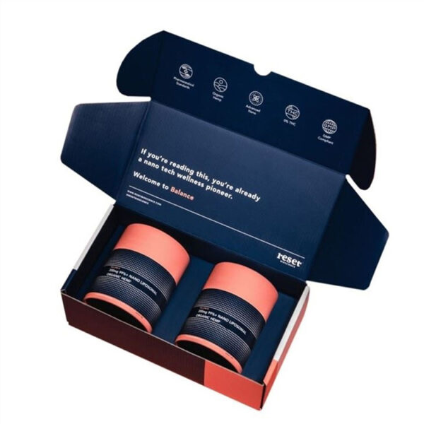 Printed Corrugated Mailer Gift Boxes with Custom Inserts